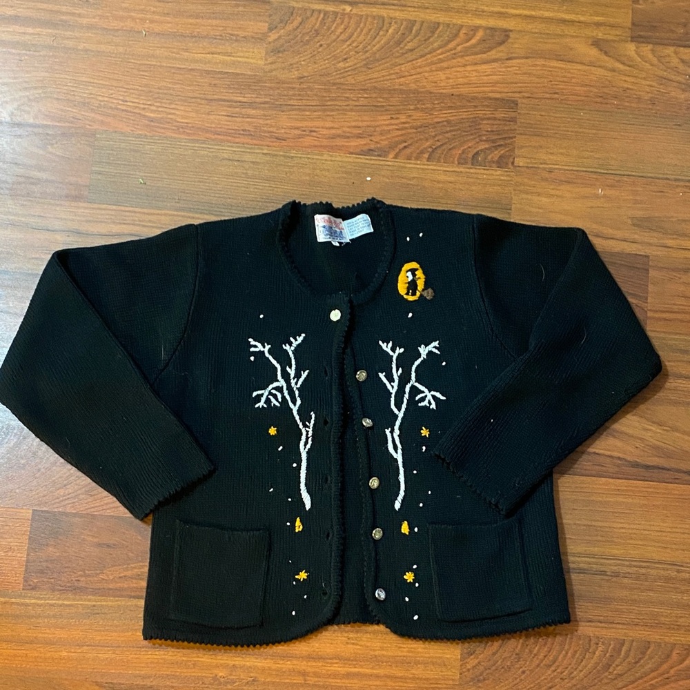 Tally Ho Vintage Women’s Cardigan Halloween